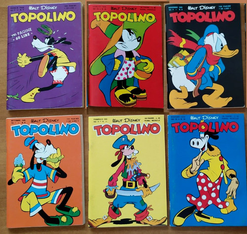 Topolino libretto numeri - libretto, 6