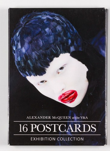 Alexander mcqueen postcard - mcqueen,