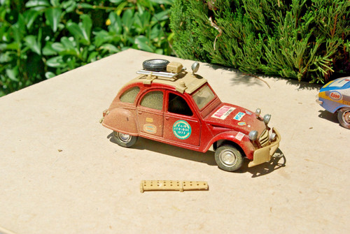 Polistil citroen 2 cv raid - polistil,