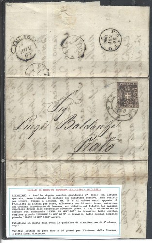 1860 toscana 10c - 1860, bruno