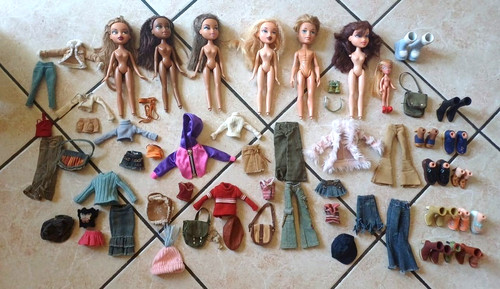 Bratz lotto bambole abiti - bambole, e