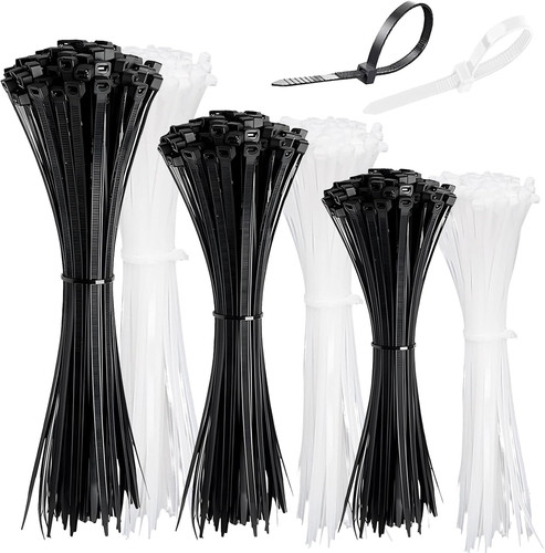 300 pezzi fascette plastica - pezzi,