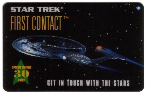 Scheda telefonica star trek - scheda,