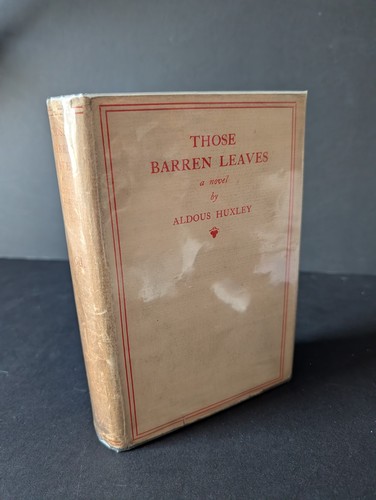 Those barren leaves aldous - those,
