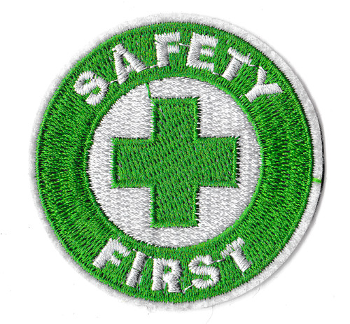 Patch safety first patche - safety,