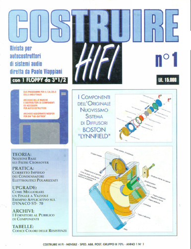 Rivista costruire hifi 1 - , n°1