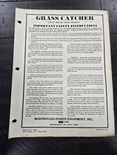 Snapper Cattura Erba 25" e 28" Cometa Equitazione Rasaerba Manuale Ricambi