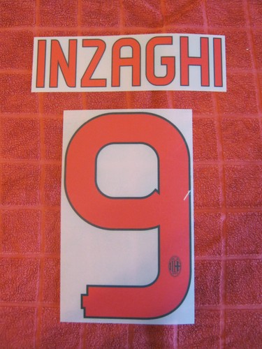 Kit inzaghi rossonero - kit, x
