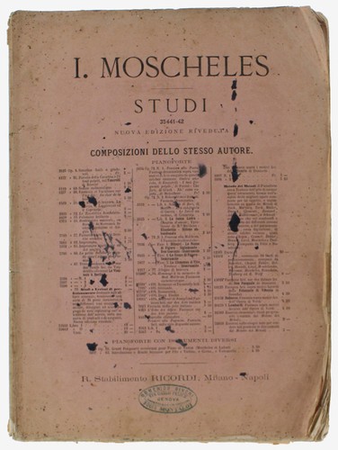 Studi per pianoforte lezioni - per,