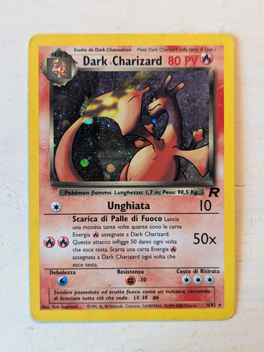 Dark charizard holo - charizard, 4/82