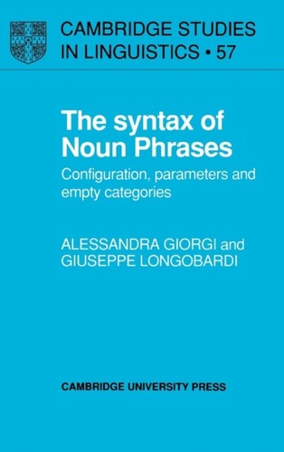Giorgi syntax of noun - giorgi,