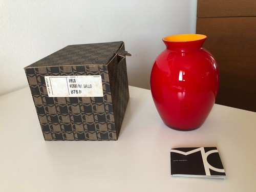 Vaso cristallo murano di - in,
