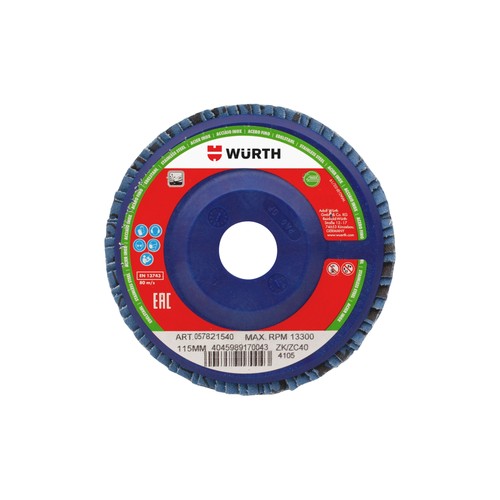 Disco abrasivo lamellare allo - disco,