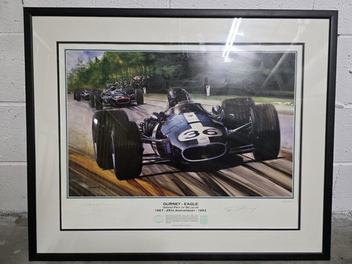 Rara stampa dan gurney firmata - dan,