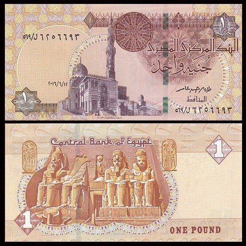 Banconota pound egitto fior - banconota, 1