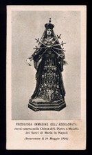 santino-holy card MADONNA