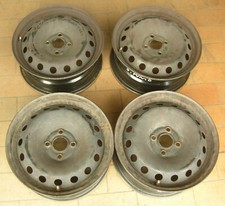 Cerchi in Acciaio 4x FIAT GRANDE PUNTO  6Jx15  ET43  4x100   ORIGINALI