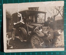 FOTO WW1 AUTO EPOCA  ITALA COUNFEUR O MILITARI PIETRASANTA DI COMO 1916 ( F 38 )