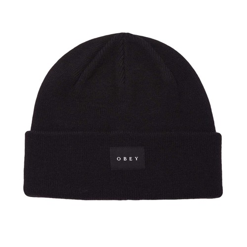 Virgil beanie hat black - beanie, black-