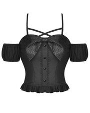 Top jacquard Dark In Love