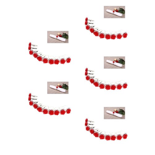 Pezzi tovaglioli anello - , 5