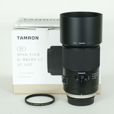 TAMRON SP 90 mm F2 8 Di Macro 1:1 VC USD Nikon obiettivo macro attacco F