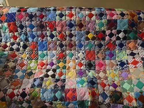 Trapunta patchwork coperta - patchwork,