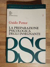 Guido Petter - LA PREPARAZIONE