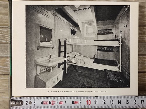 Due antiche foto del - , 1923