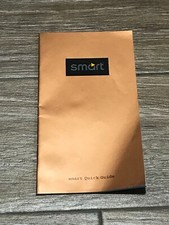 SMART QUICK GUIDE MANUALE RAPIDO LIBRETTO ISTRUZIONI VELOCE ORIGINALE TEDESCO 