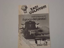advertising Pubblicità 1976 SEBINO IL GIOCO DEL PIRATA