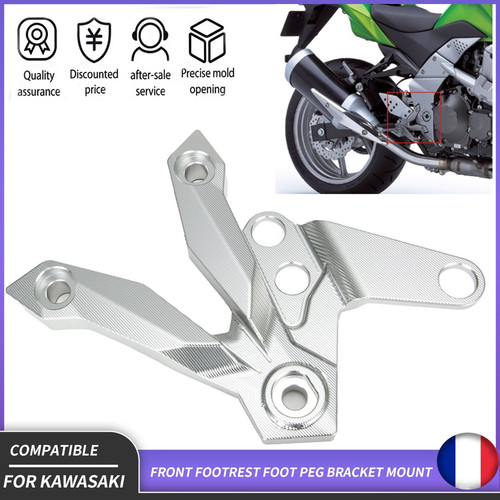 Left front footrest - left, bracket