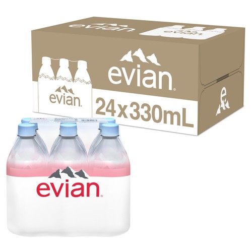 Evian natural spring water - spring,