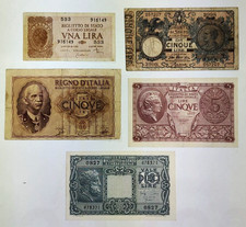 Regno d'Italia lotto di 5