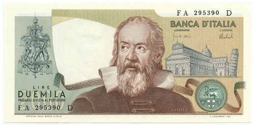 2000 lire banca - banca, d'italia