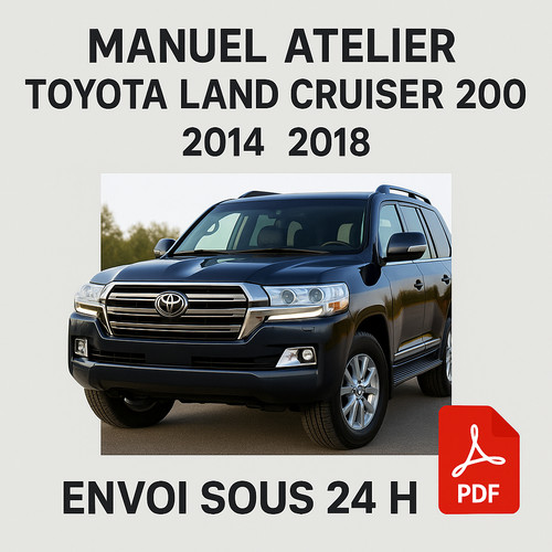 Manuel atelier toyota land - toyota,