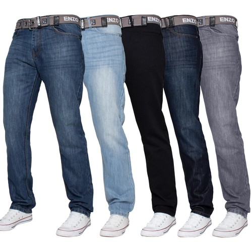 Enzo jeans pantaloni denim - enzo,