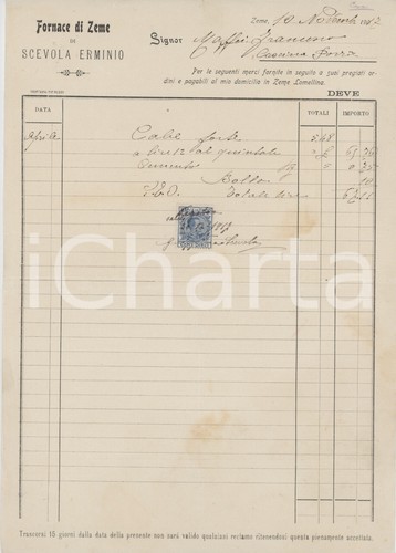 1917 zeme erminio scevola - (pv),