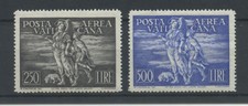 VATICANO 1948 TOBIA 2V. 3 **