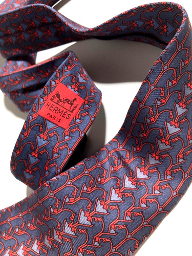 Hermes cravatta vintage testa - hermes,