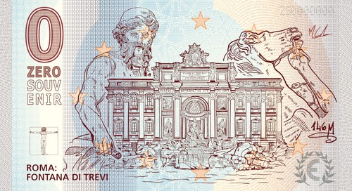 Banconota euro zerosouvenir - banconota, 0