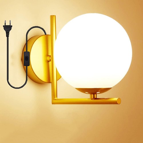 Lampada parete con base - base, in