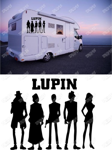 Adesivi stickers lupin - stickers,