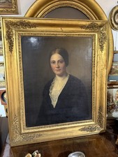 Dipinto Antico Olio Su Tela Con Cornice Coeva ❤️❤️❤️?