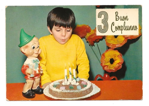 Cartolina buon compleanno 3 - cartolina,