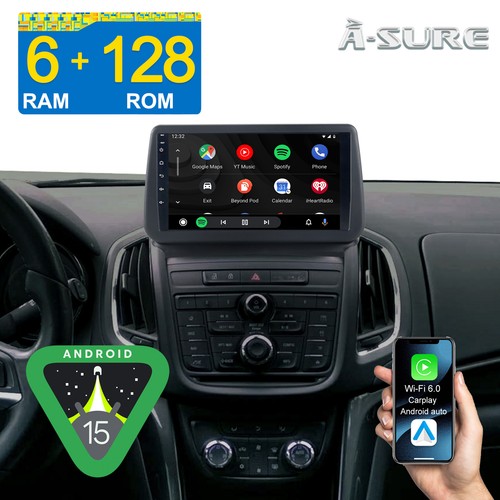 Autoradio 128gb android 15 - autoradio, 6+128gb