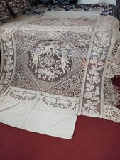 antica stupenda tovaglia lino