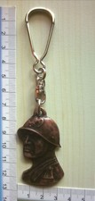 2 PORTACHIAVI BUSTO/TESTA BENITO MUSSOLINI