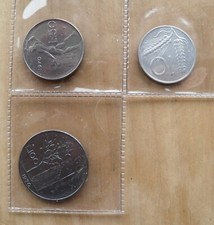 MONETA DA 10-50-100 LIRE IN