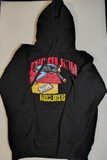 Felpa nera con cappuccio Death